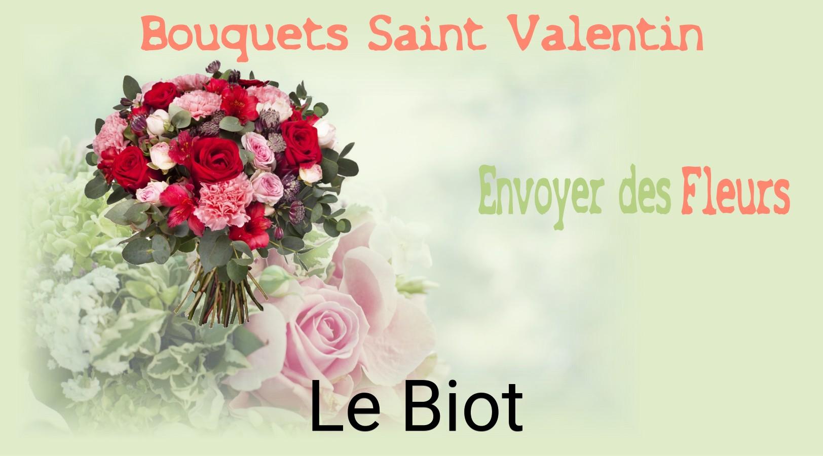 Roses de Saint-Valentin livrées à Le Biot